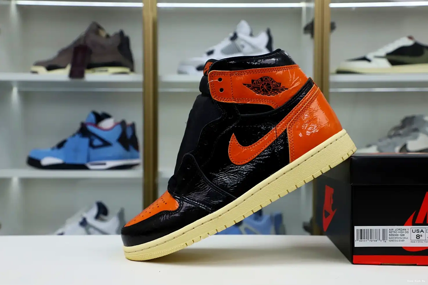 'SHATTERED Kimikick AIR RETRO 3.0' 1 HIGH OG BACKBOARD JORDAN 0713